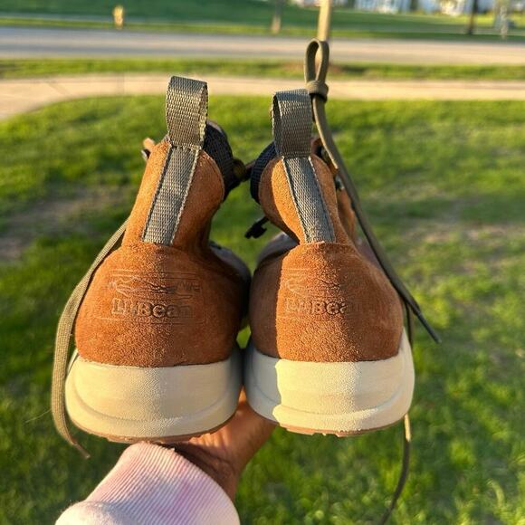L.L. Bean Men’s Vista Mid Hiking Boots Size 14 Brown - Picture 13 of 16